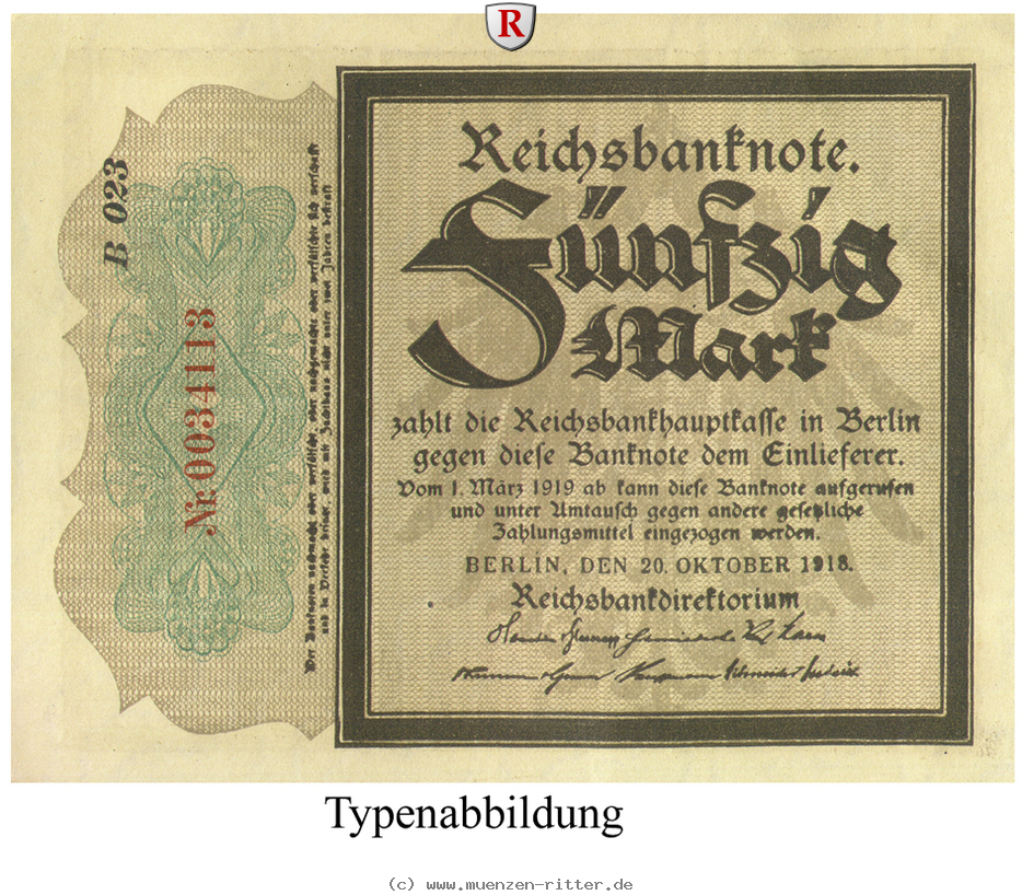 Klicken Sie auf das Bild um es auf Ihrem Rechner zu speichern 1-weltkrieg-1914-1918-50-mark/rb56.jpg