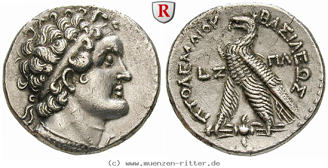 Klicken Sie auf das Bild um es auf Ihrem Rechner zu speichern aegypten-ptolemaios-vi-und-ptolemaios-viii-tetradrachme/56292.jpg
