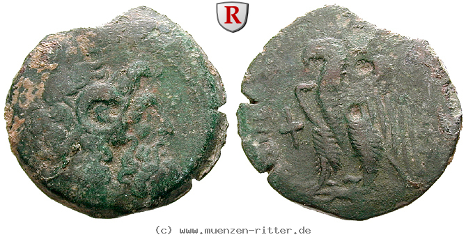 Klicken Sie auf das Bild um es auf Ihrem Rechner zu speichern aegypten-ptolemaios-viii-bronze/40620.jpg