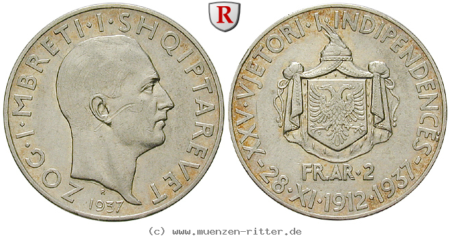 albanien-zogu-i-2-franga-ari/64691.jpg