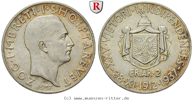 albanien-zogu-i-2-franga-ari/64694.jpg