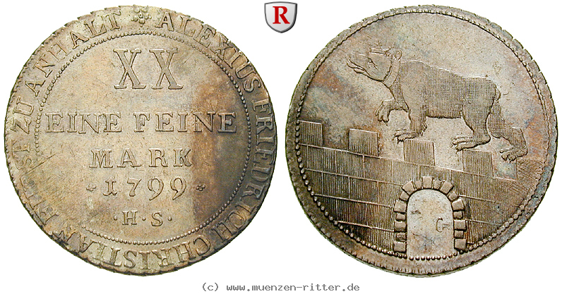 Klicken Sie auf das Bild um es auf Ihrem Rechner zu speichern anhalt-alexius-friedrich-christian-1-2-konventionstaler/53508.jpg