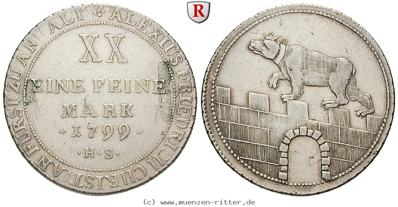 Klicken Sie auf das Bild um es auf Ihrem Rechner zu speichern anhalt-alexius-friedrich-christian-1-2-konventionstaler/77438.jpg
