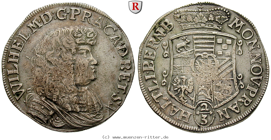Klicken Sie auf das Bild um es auf Ihrem Rechner zu speichern anhalt-wilhelm-2-3-taler/100812.jpg