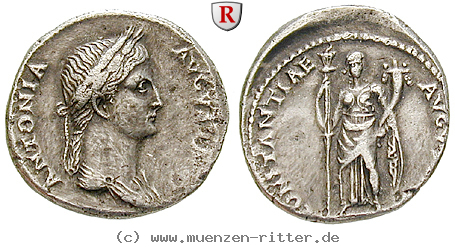 Klicken Sie auf das Bild um es auf Ihrem Rechner zu speichern antonia-mutter-des-claudius-denar/51167.jpg