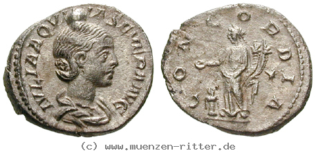 Klicken Sie auf das Bild um es auf Ihrem Rechner zu speichern aquilia-severa-frau-des-elagabal-denar/21040.jpg