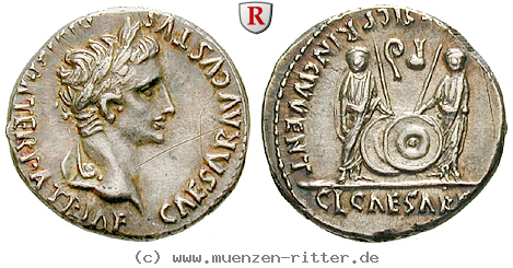 Klicken Sie auf das Bild um es auf Ihrem Rechner zu speichern augustus-denar/34053.jpg