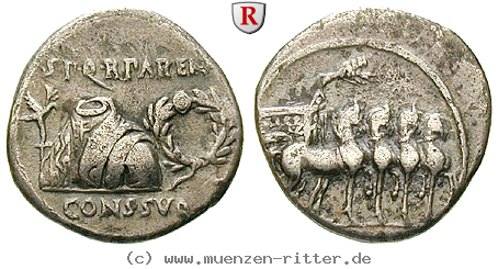 Klicken Sie auf das Bild um es auf Ihrem Rechner zu speichern augustus-denar/48917.jpg