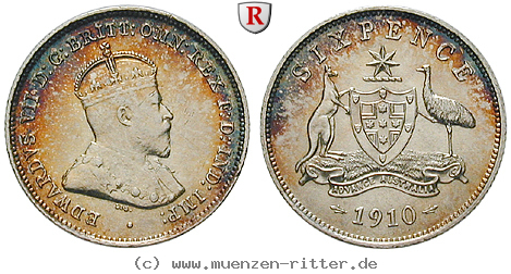 Klicken Sie auf das Bild um es auf Ihrem Rechner zu speichern australien-edward-vii-6-pence/64872.jpg