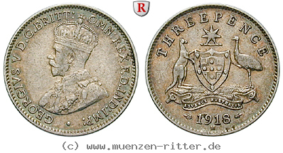 Klicken Sie auf das Bild um es auf Ihrem Rechner zu speichern australien-george-v-3-pence/64888.jpg