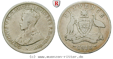 Klicken Sie auf das Bild um es auf Ihrem Rechner zu speichern australien-george-v-6-pence/64894.jpg