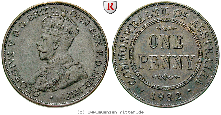 Klicken Sie auf das Bild um es auf Ihrem Rechner zu speichern australien-george-v-penny/64958.jpg