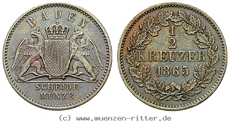 Klicken Sie auf das Bild um es auf Ihrem Rechner zu speichern baden-friedrich-i-1-2-kreuzer/22414.jpg