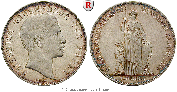 Klicken Sie auf das Bild um es auf Ihrem Rechner zu speichern baden-friedrich-i-gulden/80455.jpg