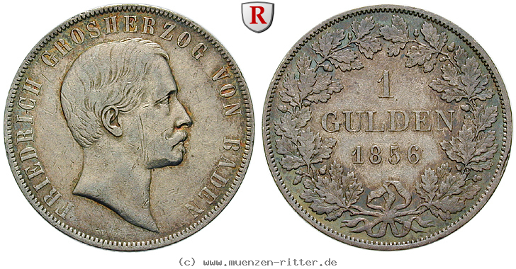 Klicken Sie auf das Bild um es auf Ihrem Rechner zu speichern baden-friedrich-i-gulden/90575.jpg