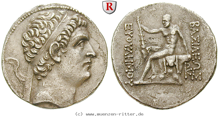 Klicken Sie auf das Bild um es auf Ihrem Rechner zu speichern baktrien-und-indien-euthydemos-i-tetradrachme/46792.jpg