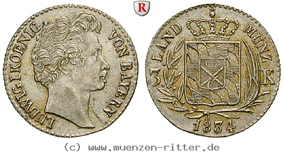 bayern-ludwig-i-3-kreuzer/93773.jpg