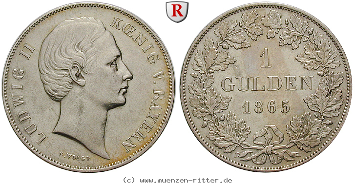 Klicken Sie auf das Bild um es auf Ihrem Rechner zu speichern bayern-ludwig-ii-gulden/22444.jpg