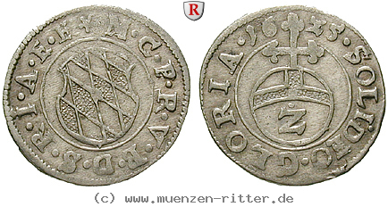 Klicken Sie auf das Bild um es auf Ihrem Rechner zu speichern bayern-maximilian-i-2-kreuzer/85019.jpg