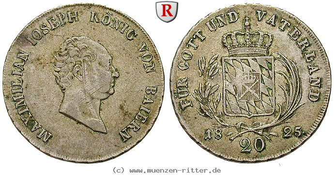 bayern-maximilian-i-joseph-20-kreuzer/35940.jpg