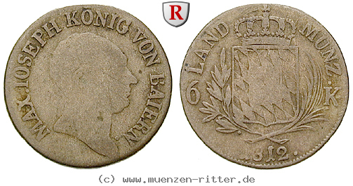 bayern-maximilian-i-joseph-6-kreuzer/48194.jpg