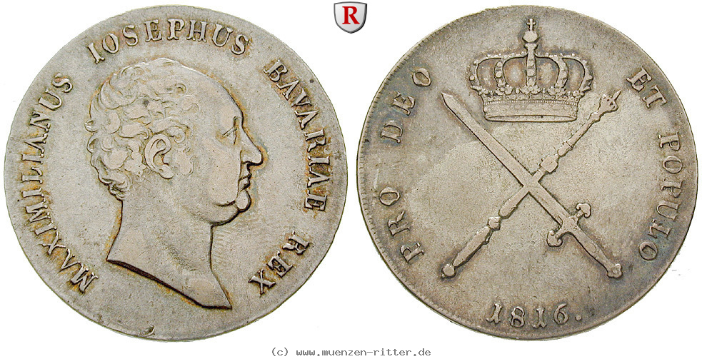 Klicken Sie auf das Bild um es auf Ihrem Rechner zu speichern bayern-maximilian-i-joseph-kronentaler/eadt2267.jpg