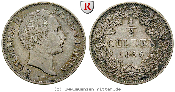 bayern-maximilian-ii-1-2-gulden/90805.jpg