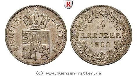 bayern-maximilian-ii-3-kreuzer/81629.jpg