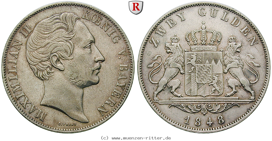 Klicken Sie auf das Bild um es auf Ihrem Rechner zu speichern bayern-maximilian-ii-doppelgulden/85047.jpg