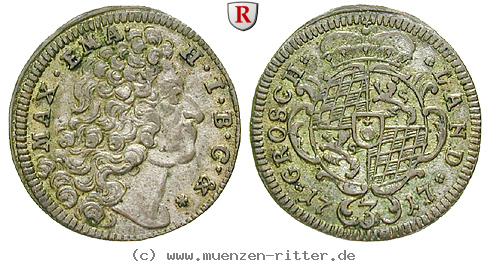 bayern-maximilian-ii-emanuel-3-kreuzer/76627.jpg