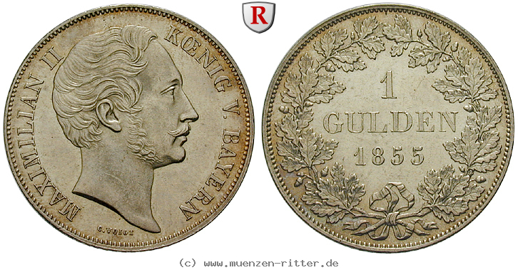 Klicken Sie auf das Bild um es auf Ihrem Rechner zu speichern bayern-maximilian-ii-gulden/35335.jpg