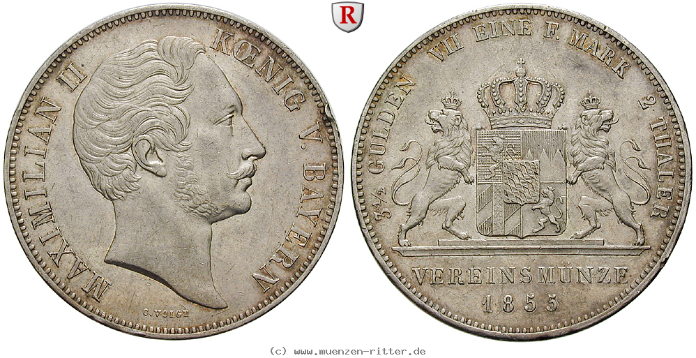 bayern-maximilian-ii-vereinsdoppeltaler/84295.jpg