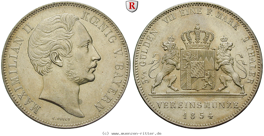 bayern-maximilian-ii-vereinsdoppeltaler/88167.jpg