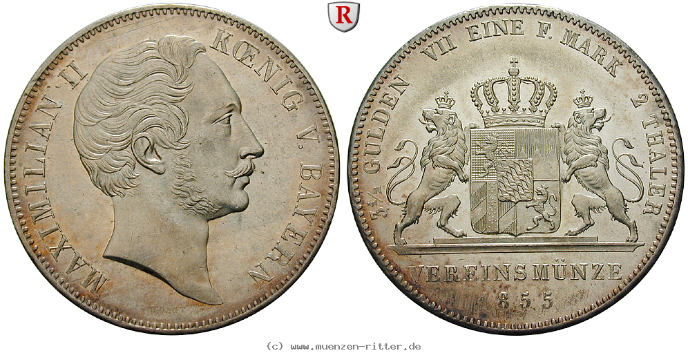 bayern-maximilian-ii-vereinsdoppeltaler/93249.jpg