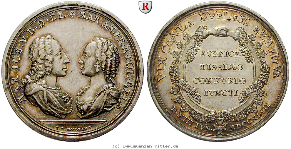 Klicken Sie auf das Bild um es auf Ihrem Rechner zu speichern bayern-maximilian-iii-joseph-silbermedaille/51373.jpg