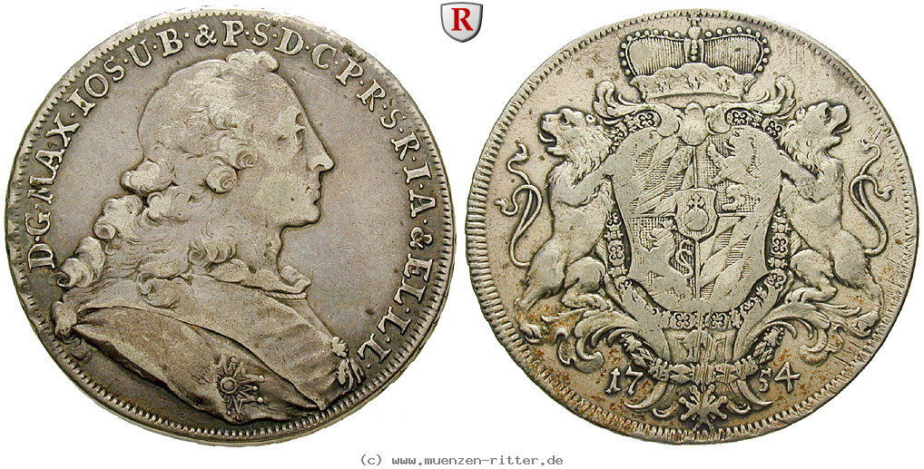bayern-maximilian-iii-joseph-wappentaler/51547.jpg