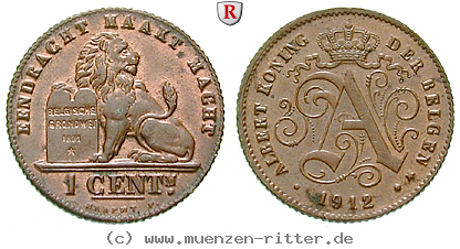 belgien-albert-i-centime/66365.jpg