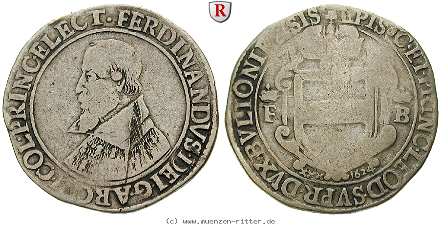 belgien-ferdinand-von-bayern-leichter-taler-30-stueber/90175.jpg