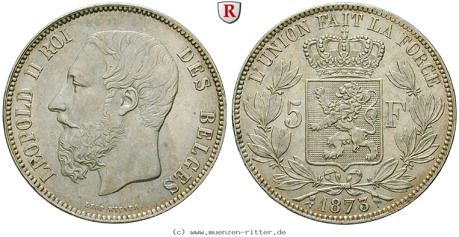 Klicken Sie auf das Bild um es auf Ihrem Rechner zu speichern belgien-leopold-ii-5-francs/65927.jpg