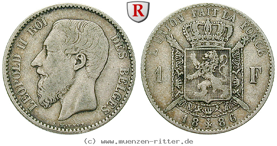 Klicken Sie auf das Bild um es auf Ihrem Rechner zu speichern belgien-leopold-ii-franc/66876.jpg
