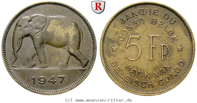 Klicken Sie auf das Bild um es auf Ihrem Rechner zu speichern belgisch-kongo-leopold-iii-5-francs/66832.jpg