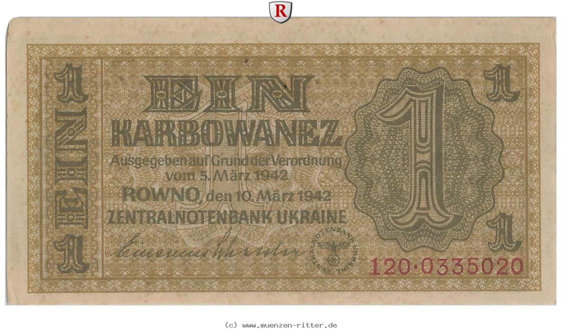 Klicken Sie auf das Bild um es auf Ihrem Rechner zu speichern besatzungsausgaben-des-2-weltkrieges-1939-1945-1-karbowanez/78744.jpg
