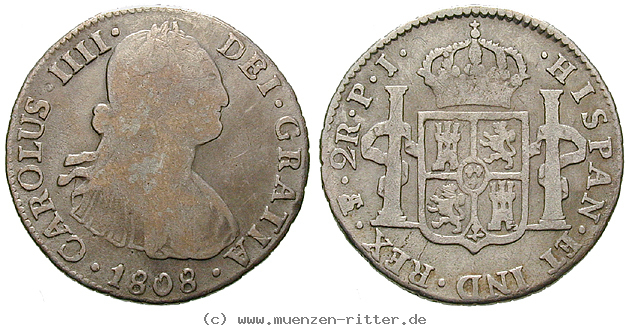 Klicken Sie auf das Bild um es auf Ihrem Rechner zu speichern bolivien-carlos-iv-2-reales/13174.jpg