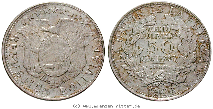 Klicken Sie auf das Bild um es auf Ihrem Rechner zu speichern bolivien-republik-50-centavos/13400.jpg