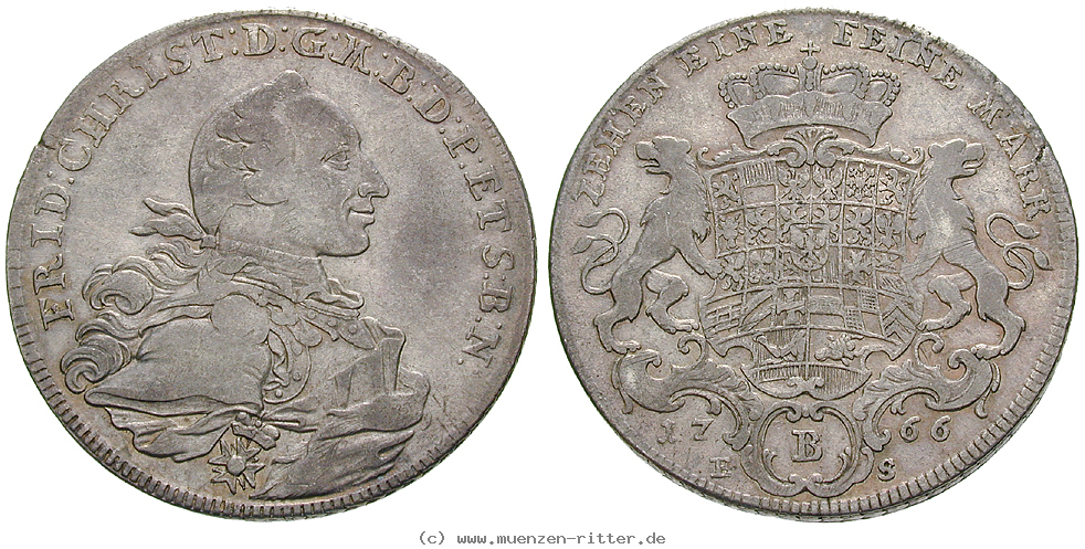Klicken Sie auf das Bild um es auf Ihrem Rechner zu speichern brandenburg-in-franken-friedrich-christian-konventionstaler/15862.jpg