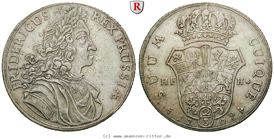 Klicken Sie auf das Bild um es auf Ihrem Rechner zu speichern brandenburg-preussen-friedrich-i-2-3-taler/26893.jpg