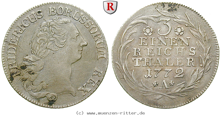 Klicken Sie auf das Bild um es auf Ihrem Rechner zu speichern brandenburg-preussen-friedrich-ii-1-3-taler/28084.jpg