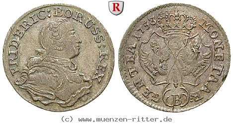 Klicken Sie auf das Bild um es auf Ihrem Rechner zu speichern brandenburg-preussen-friedrich-ii-3-kreuzer/102077.jpg