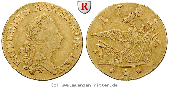 Klicken Sie auf das Bild um es auf Ihrem Rechner zu speichern brandenburg-preussen-friedrich-ii-friedrichs-d-or/79742.jpg