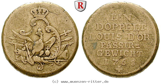brandenburg-preussen-friedrich-ii-passiergewicht-fuer-2-louis-d-or/53868.jpg